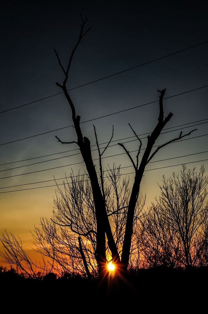 Sonnenuntergang in Haltern am See