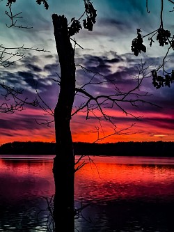 Sonnenuntergang Haltern