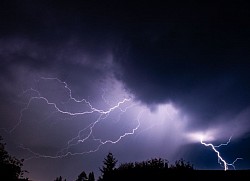 Superzelle am Rande des Münsterland's